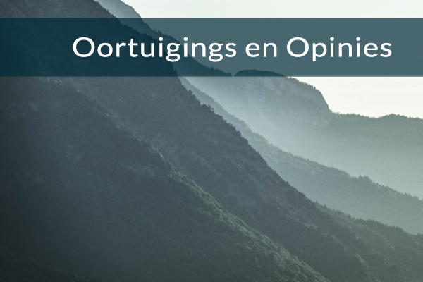 Oortuigings en Opinies